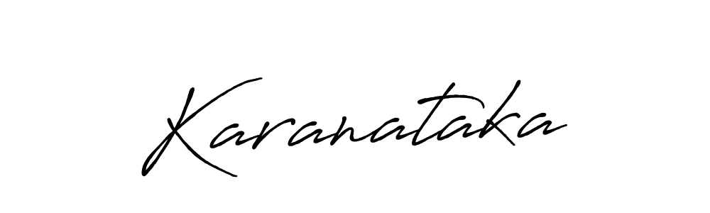 Design your own signature with our free online signature maker. With this signature software, you can create a handwritten (Antro_Vectra_Bolder) signature for name Karanataka. Karanataka signature style 7 images and pictures png