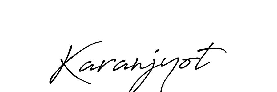 It looks lik you need a new signature style for name Karanjyot. Design unique handwritten (Antro_Vectra_Bolder) signature with our free signature maker in just a few clicks. Karanjyot signature style 7 images and pictures png