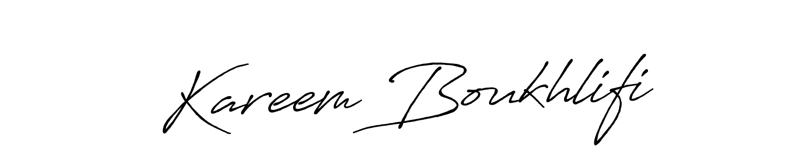 Make a beautiful signature design for name Kareem Boukhlifi. Use this online signature maker to create a handwritten signature for free. Kareem Boukhlifi signature style 7 images and pictures png