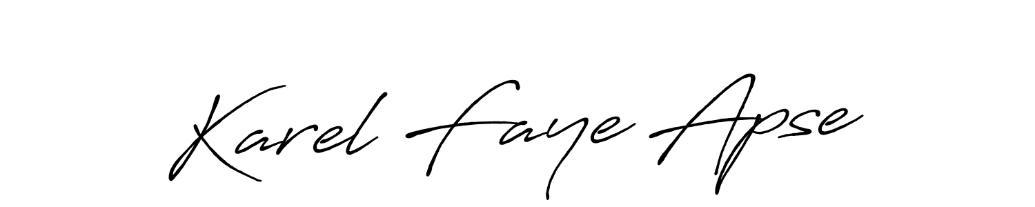 It looks lik you need a new signature style for name Karel Faye Apse. Design unique handwritten (Antro_Vectra_Bolder) signature with our free signature maker in just a few clicks. Karel Faye Apse signature style 7 images and pictures png