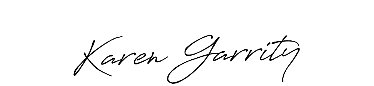 Antro_Vectra_Bolder is a professional signature style that is perfect for those who want to add a touch of class to their signature. It is also a great choice for those who want to make their signature more unique. Get Karen Garrity name to fancy signature for free. Karen Garrity signature style 7 images and pictures png