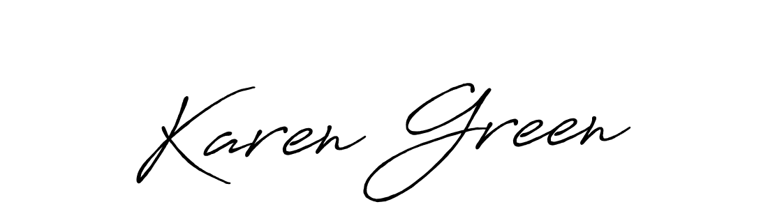 Once you've used our free online signature maker to create your best signature Antro_Vectra_Bolder style, it's time to enjoy all of the benefits that Karen Green name signing documents. Karen Green signature style 7 images and pictures png