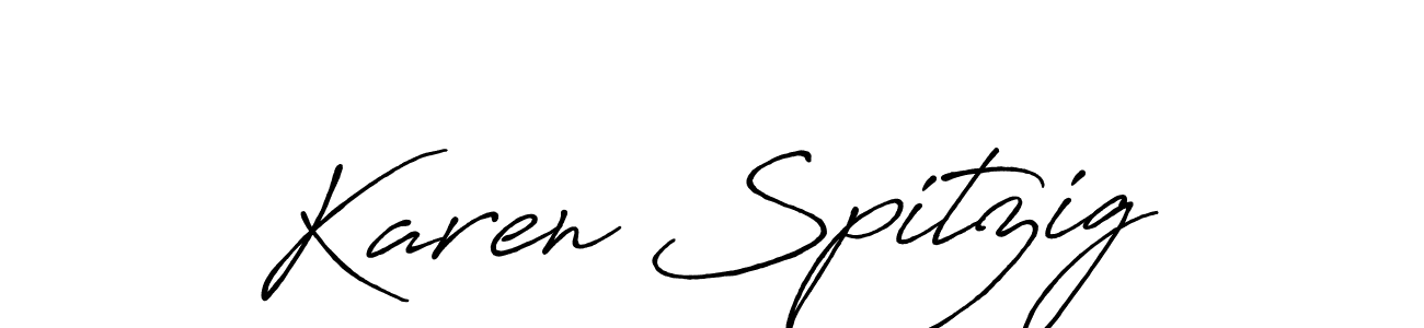 See photos of Karen Spitzig official signature by Spectra . Check more albums & portfolios. Read reviews & check more about Antro_Vectra_Bolder font. Karen Spitzig signature style 7 images and pictures png