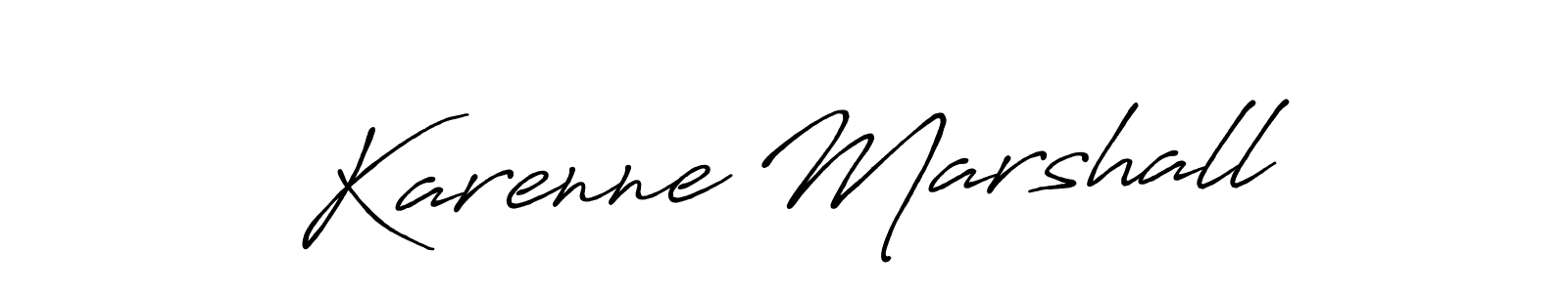 if you are searching for the best signature style for your name Karenne Marshall. so please give up your signature search. here we have designed multiple signature styles  using Antro_Vectra_Bolder. Karenne Marshall signature style 7 images and pictures png