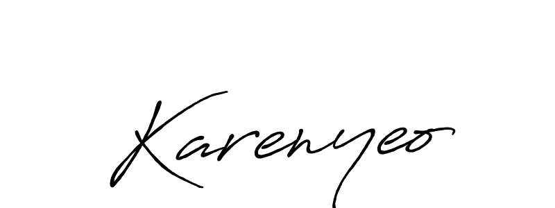 This is the best signature style for the Karenyeo name. Also you like these signature font (Antro_Vectra_Bolder). Mix name signature. Karenyeo signature style 7 images and pictures png