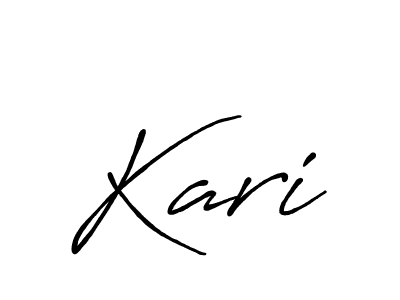 Make a beautiful signature design for name Kari. With this signature (Antro_Vectra_Bolder) style, you can create a handwritten signature for free. Kari signature style 7 images and pictures png