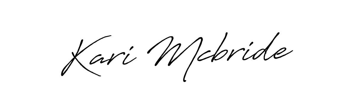 Make a short Kari Mcbride signature style. Manage your documents anywhere anytime using Antro_Vectra_Bolder. Create and add eSignatures, submit forms, share and send files easily. Kari Mcbride signature style 7 images and pictures png