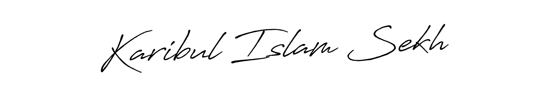It looks lik you need a new signature style for name Karibul Islam Sekh. Design unique handwritten (Antro_Vectra_Bolder) signature with our free signature maker in just a few clicks. Karibul Islam Sekh signature style 7 images and pictures png