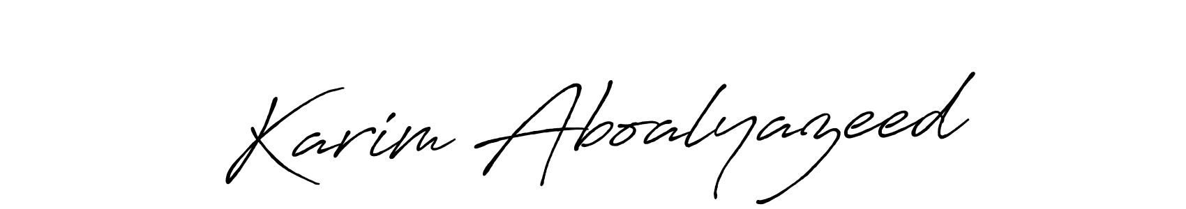 You should practise on your own different ways (Antro_Vectra_Bolder) to write your name (Karim Aboalyazeed) in signature. don't let someone else do it for you. Karim Aboalyazeed signature style 7 images and pictures png