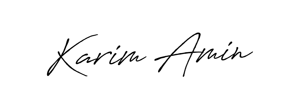if you are searching for the best signature style for your name Karim Amin. so please give up your signature search. here we have designed multiple signature styles  using Antro_Vectra_Bolder. Karim Amin signature style 7 images and pictures png