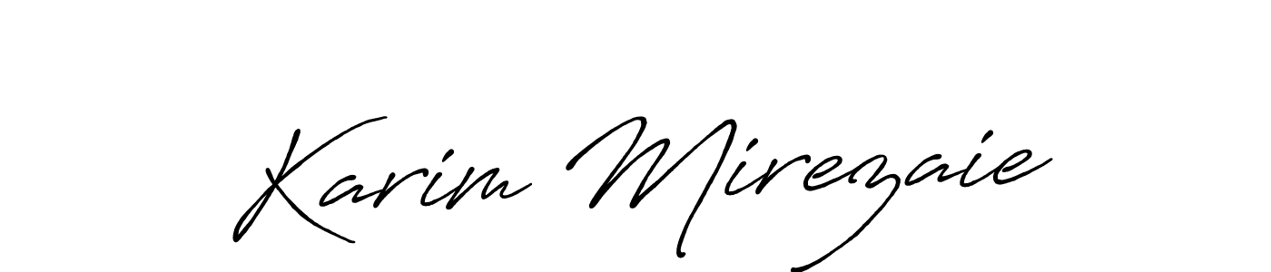 Check out images of Autograph of Karim Mirezaie name. Actor Karim Mirezaie Signature Style. Antro_Vectra_Bolder is a professional sign style online. Karim Mirezaie signature style 7 images and pictures png
