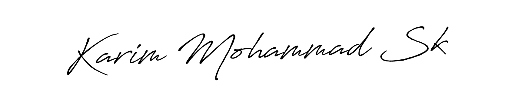Similarly Antro_Vectra_Bolder is the best handwritten signature design. Signature creator online .You can use it as an online autograph creator for name Karim Mohammad Sk. Karim Mohammad Sk signature style 7 images and pictures png