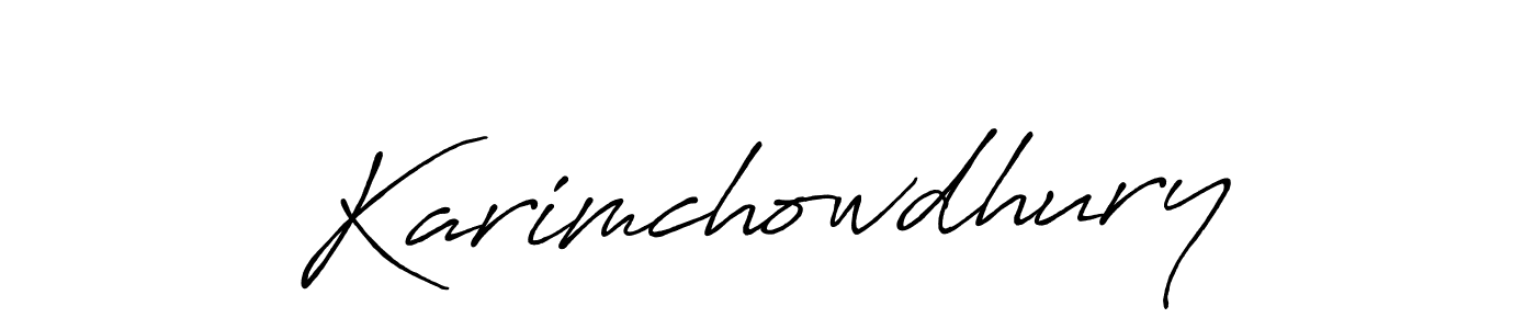 Best and Professional Signature Style for Karimchowdhury. Antro_Vectra_Bolder Best Signature Style Collection. Karimchowdhury signature style 7 images and pictures png