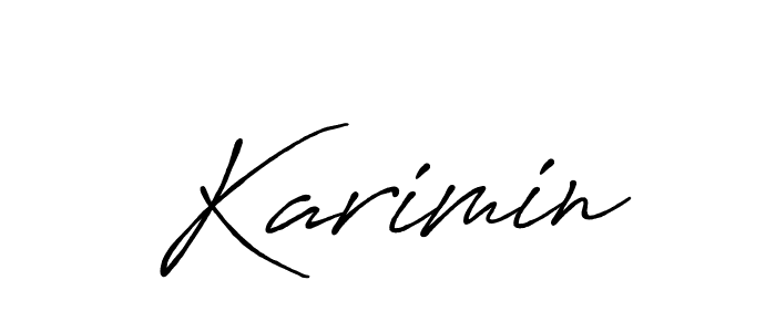 Make a beautiful signature design for name Karimin. Use this online signature maker to create a handwritten signature for free. Karimin signature style 7 images and pictures png