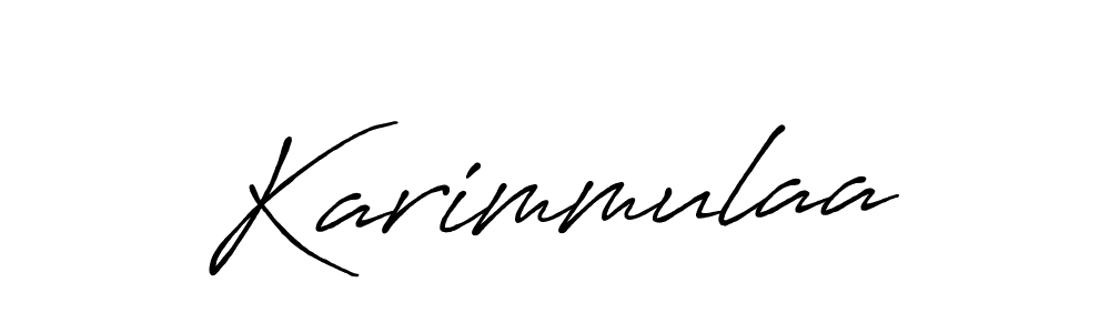 The best way (Antro_Vectra_Bolder) to make a short signature is to pick only two or three words in your name. The name Karimmulaa include a total of six letters. For converting this name. Karimmulaa signature style 7 images and pictures png