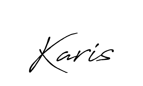 See photos of Karis official signature by Spectra . Check more albums & portfolios. Read reviews & check more about Antro_Vectra_Bolder font. Karis signature style 7 images and pictures png