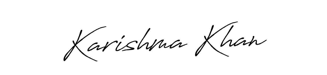 if you are searching for the best signature style for your name Karishma Khan. so please give up your signature search. here we have designed multiple signature styles  using Antro_Vectra_Bolder. Karishma Khan signature style 7 images and pictures png