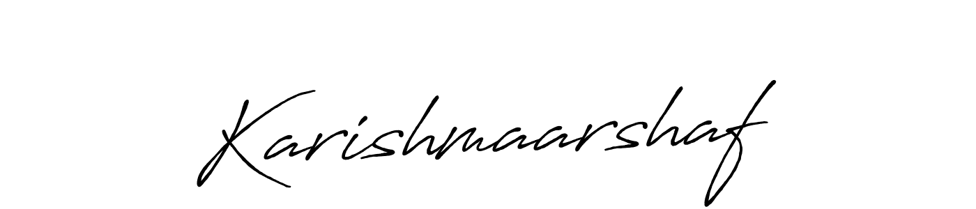 This is the best signature style for the Karishmaarshaf name. Also you like these signature font (Antro_Vectra_Bolder). Mix name signature. Karishmaarshaf signature style 7 images and pictures png