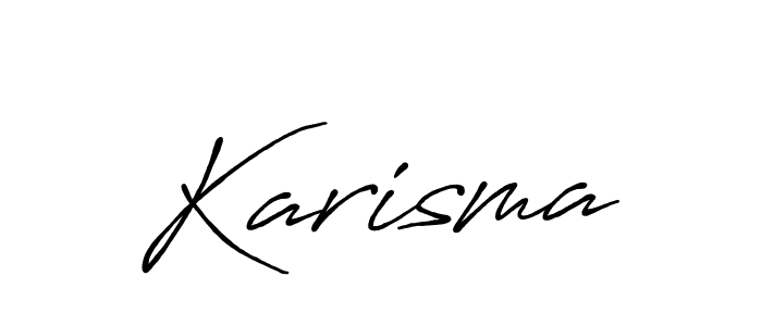 Make a beautiful signature design for name Karisma. With this signature (Antro_Vectra_Bolder) style, you can create a handwritten signature for free. Karisma signature style 7 images and pictures png