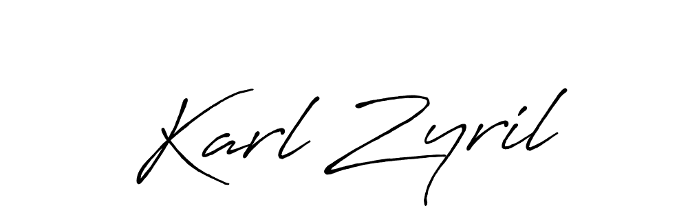 Antro_Vectra_Bolder is a professional signature style that is perfect for those who want to add a touch of class to their signature. It is also a great choice for those who want to make their signature more unique. Get Karl Zyril name to fancy signature for free. Karl Zyril signature style 7 images and pictures png