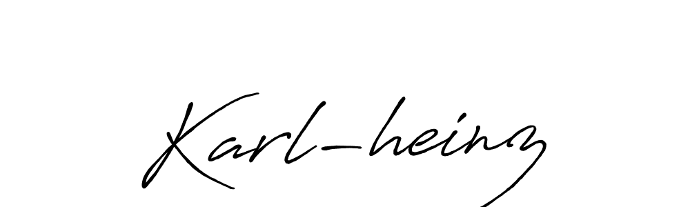 if you are searching for the best signature style for your name Karl-heinz. so please give up your signature search. here we have designed multiple signature styles  using Antro_Vectra_Bolder. Karl-heinz signature style 7 images and pictures png