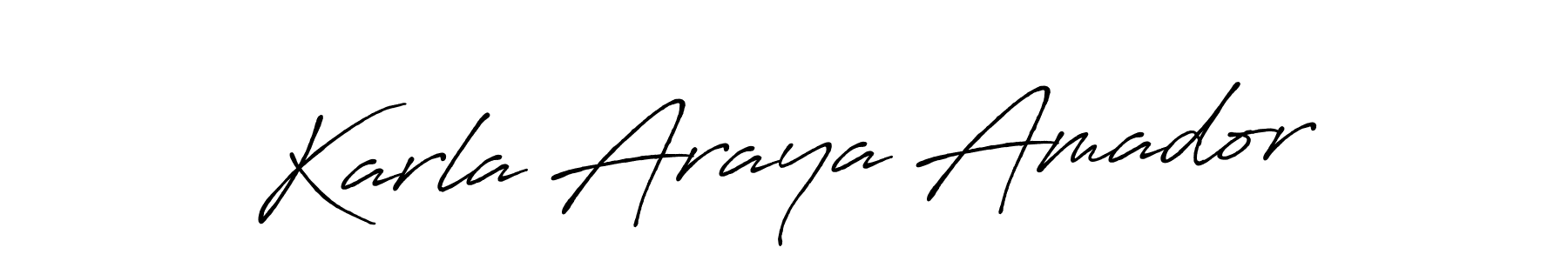 You can use this online signature creator to create a handwritten signature for the name Karla Araya Amador. This is the best online autograph maker. Karla Araya Amador signature style 7 images and pictures png