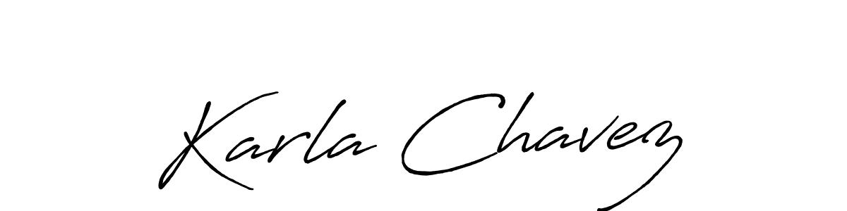 if you are searching for the best signature style for your name Karla Chavez. so please give up your signature search. here we have designed multiple signature styles  using Antro_Vectra_Bolder. Karla Chavez signature style 7 images and pictures png