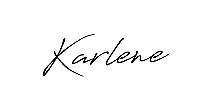 See photos of Karlene official signature by Spectra . Check more albums & portfolios. Read reviews & check more about Antro_Vectra_Bolder font. Karlene signature style 7 images and pictures png