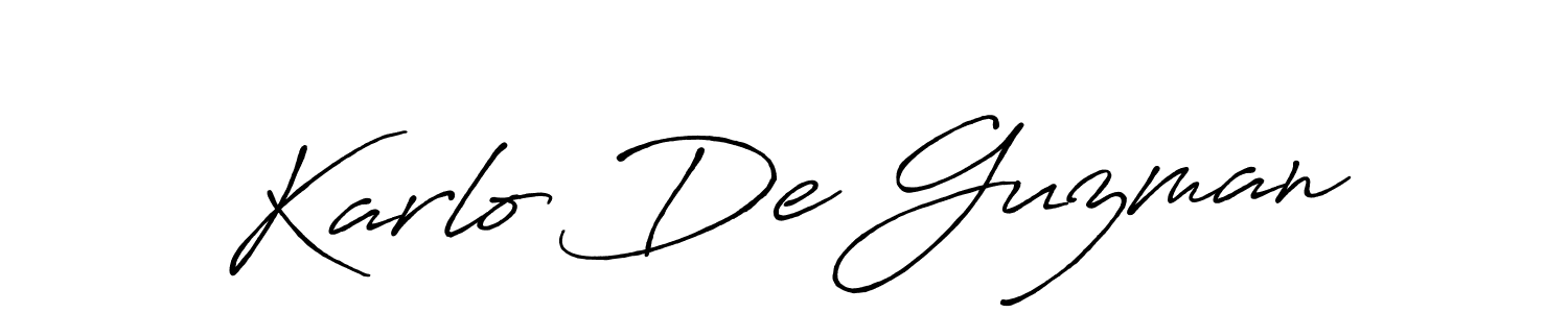 Also You can easily find your signature by using the search form. We will create Karlo De Guzman name handwritten signature images for you free of cost using Antro_Vectra_Bolder sign style. Karlo De Guzman signature style 7 images and pictures png