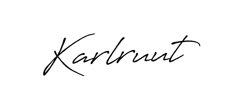 Once you've used our free online signature maker to create your best signature Antro_Vectra_Bolder style, it's time to enjoy all of the benefits that Karlruut name signing documents. Karlruut signature style 7 images and pictures png