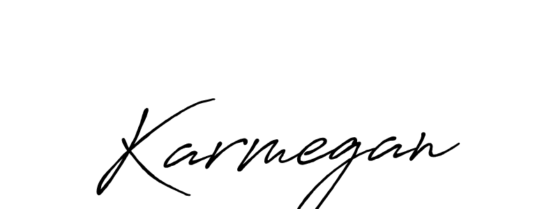 Here are the top 10 professional signature styles for the name Karmegan. These are the best autograph styles you can use for your name. Karmegan signature style 7 images and pictures png