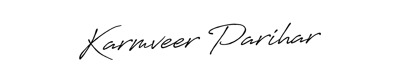 Once you've used our free online signature maker to create your best signature Antro_Vectra_Bolder style, it's time to enjoy all of the benefits that Karmveer Parihar name signing documents. Karmveer Parihar signature style 7 images and pictures png