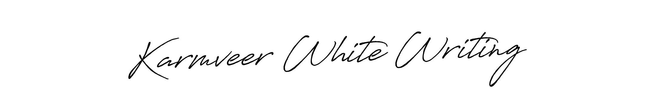 Make a short Karmveer White Writing signature style. Manage your documents anywhere anytime using Antro_Vectra_Bolder. Create and add eSignatures, submit forms, share and send files easily. Karmveer White Writing signature style 7 images and pictures png