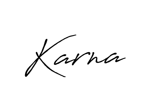 It looks lik you need a new signature style for name Karna. Design unique handwritten (Antro_Vectra_Bolder) signature with our free signature maker in just a few clicks. Karna signature style 7 images and pictures png