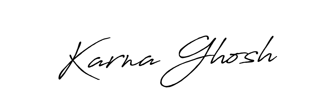 The best way (Antro_Vectra_Bolder) to make a short signature is to pick only two or three words in your name. The name Karna Ghosh include a total of six letters. For converting this name. Karna Ghosh signature style 7 images and pictures png