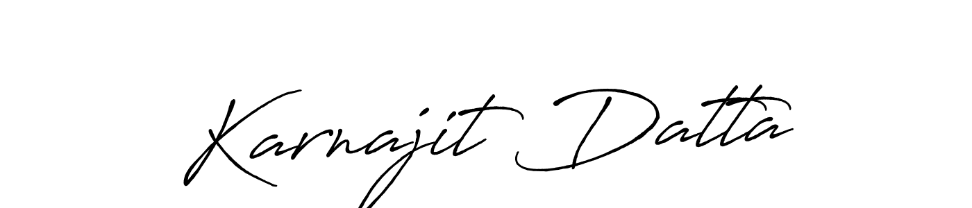 How to Draw Karnajit Datta signature style? Antro_Vectra_Bolder is a latest design signature styles for name Karnajit Datta. Karnajit Datta signature style 7 images and pictures png