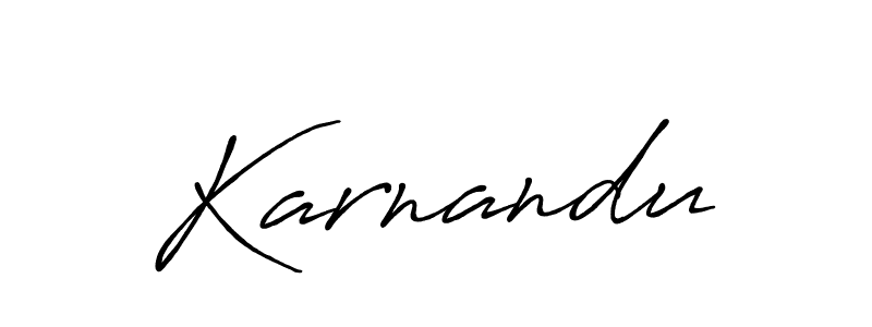 How to Draw Karnandu signature style? Antro_Vectra_Bolder is a latest design signature styles for name Karnandu. Karnandu signature style 7 images and pictures png