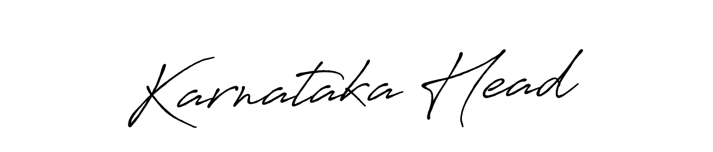 Also You can easily find your signature by using the search form. We will create Karnataka Head name handwritten signature images for you free of cost using Antro_Vectra_Bolder sign style. Karnataka Head signature style 7 images and pictures png