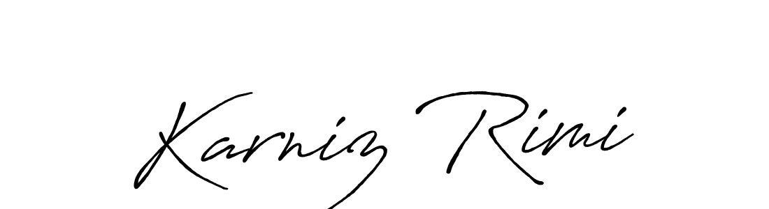 Best and Professional Signature Style for Karniz Rimi. Antro_Vectra_Bolder Best Signature Style Collection. Karniz Rimi signature style 7 images and pictures png