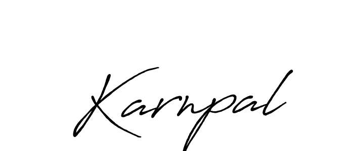 Once you've used our free online signature maker to create your best signature Antro_Vectra_Bolder style, it's time to enjoy all of the benefits that Karnpal name signing documents. Karnpal signature style 7 images and pictures png