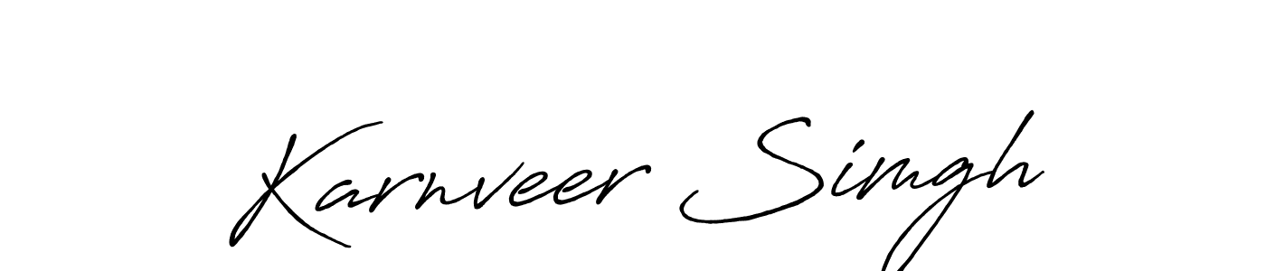 Similarly Antro_Vectra_Bolder is the best handwritten signature design. Signature creator online .You can use it as an online autograph creator for name Karnveer Simgh. Karnveer Simgh signature style 7 images and pictures png