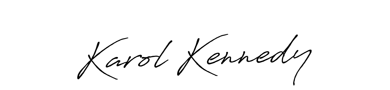 Here are the top 10 professional signature styles for the name Karol Kennedy. These are the best autograph styles you can use for your name. Karol Kennedy signature style 7 images and pictures png