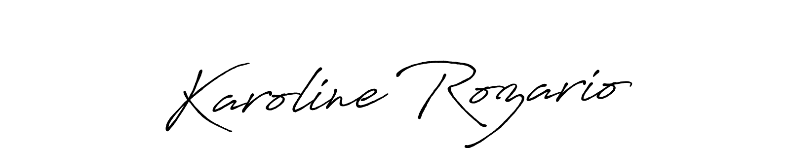 Best and Professional Signature Style for Karoline Rozario. Antro_Vectra_Bolder Best Signature Style Collection. Karoline Rozario signature style 7 images and pictures png