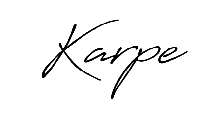 The Antro_Vectra_Bolder font gives name Karpe a signature that looks effortless yet distinguished. Download high-res PNG instantly. Karpe signature style 7 images and pictures png