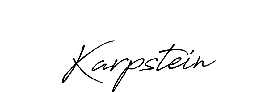 Also You can easily find your signature by using the search form. We will create Karpstein name handwritten signature images for you free of cost using Antro_Vectra_Bolder sign style. Karpstein signature style 7 images and pictures png