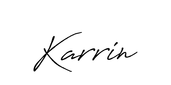 if you are searching for the best signature style for your name Karrin. so please give up your signature search. here we have designed multiple signature styles  using Antro_Vectra_Bolder. Karrin signature style 7 images and pictures png