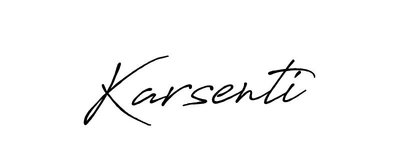 Once you've used our free online signature maker to create your best signature Antro_Vectra_Bolder style, it's time to enjoy all of the benefits that Karsenti name signing documents. Karsenti signature style 7 images and pictures png