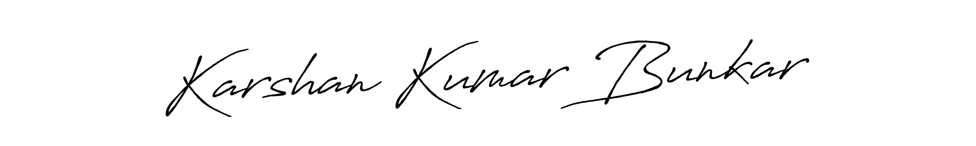 Here are the top 10 professional signature styles for the name Karshan Kumar Bunkar. These are the best autograph styles you can use for your name. Karshan Kumar Bunkar signature style 7 images and pictures png