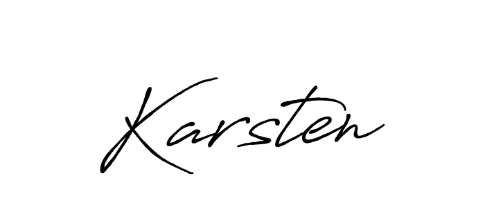 Similarly Antro_Vectra_Bolder is the best handwritten signature design. Signature creator online .You can use it as an online autograph creator for name Karsten. Karsten signature style 7 images and pictures png