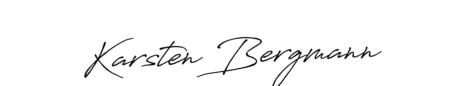 Karsten Bergmann stylish signature style. Best Handwritten Sign (Antro_Vectra_Bolder) for my name. Handwritten Signature Collection Ideas for my name Karsten Bergmann. Karsten Bergmann signature style 7 images and pictures png